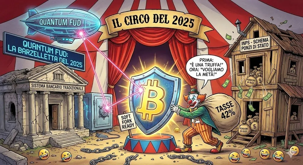 Quantum Computing, BTC, e ignoranzacosmica.