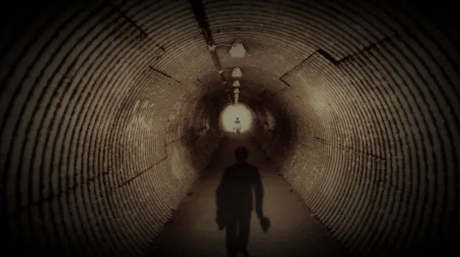 La luce alla fine del tunnel.